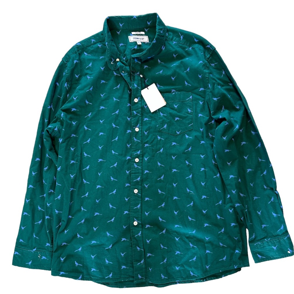 Crown & Ivy Stretch Flannel Shirt